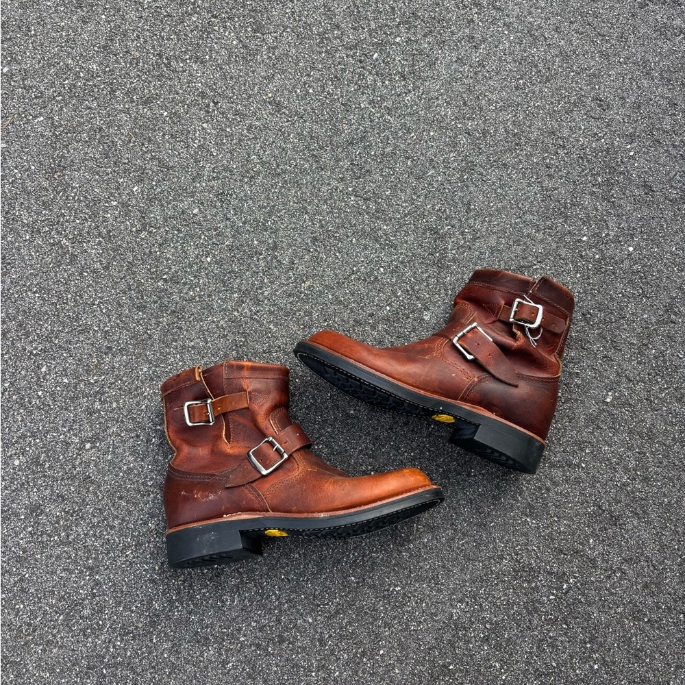 Chippewa Engineer 1901W12 Cognac Boot Steel Toe 7.5M women’s